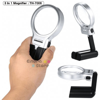 3 In 1 Magnifier : TH-7006